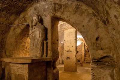 Terme romane, rifugio, catacomba: Ruvo nasconde la millenaria grotta di San Cleto